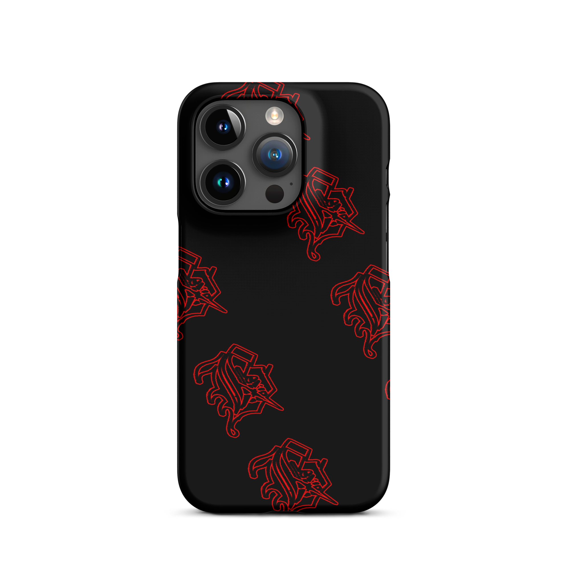BuiltBy - All Over Print iPhone Case [RED]
